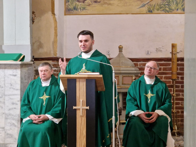  Msza święta dziękczynna za posługę ks. Mateusza Spakowskiego 