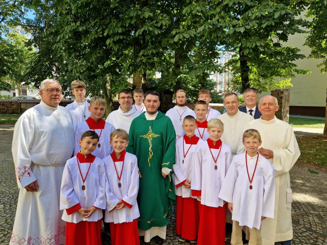  Msza święta dziękczynna za posługę ks. Mateusza Spakowskiego 