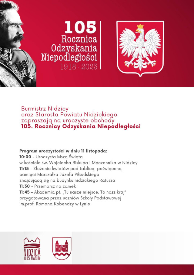  105. Rocznica odzyskania Niepodległości 