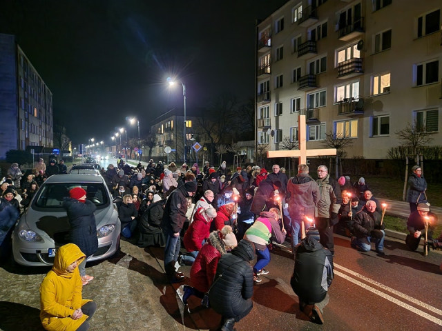  Droga Krzyżowa ulicami Nidzicy 