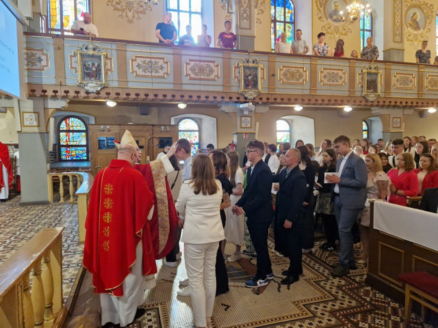  Bierzmowanie młodzieży 