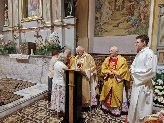  Diamentowy jubileusz kapłaństwa księdza prałata Walentego Bykowskiego 