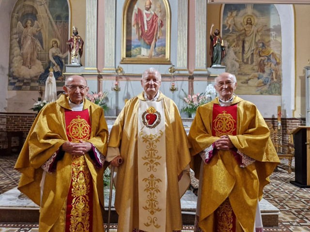 Diamentowy jubileusz kapłaństwa księdza prałata Walentego Bykowskiego