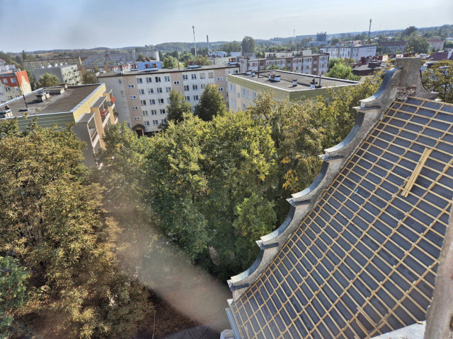 Remont dachu kościoła 