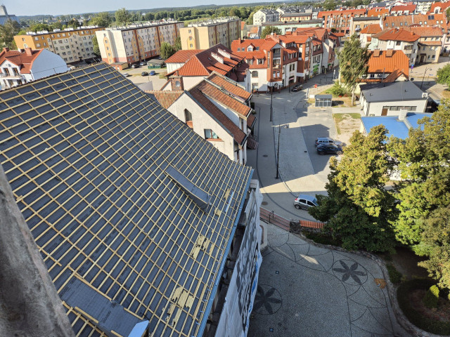  Remont dachu kościoła 