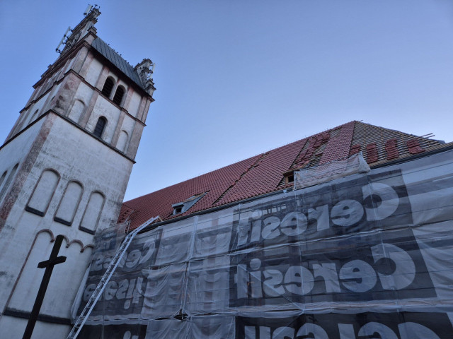  Remont dachu kościoła 