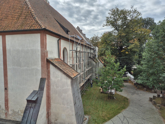  Remont dachu kościoła 