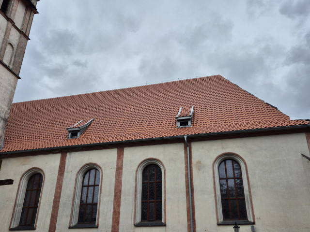  Remont dachu kościoła 