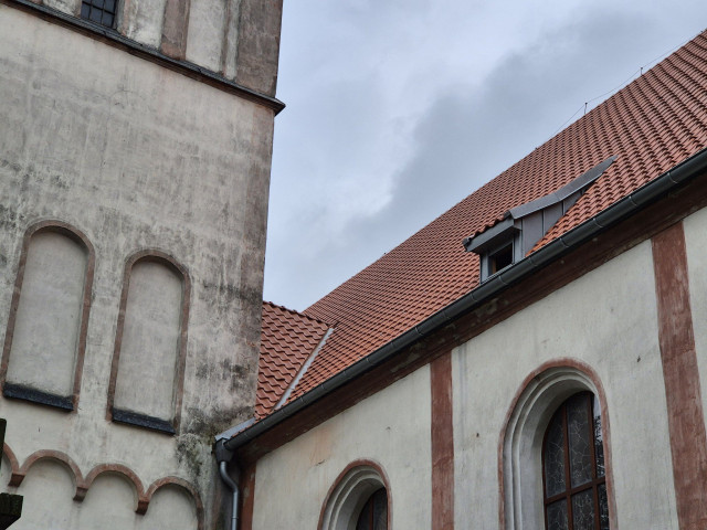  Remont dachu kościoła 
