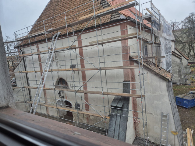  Remont dachu kościoła 