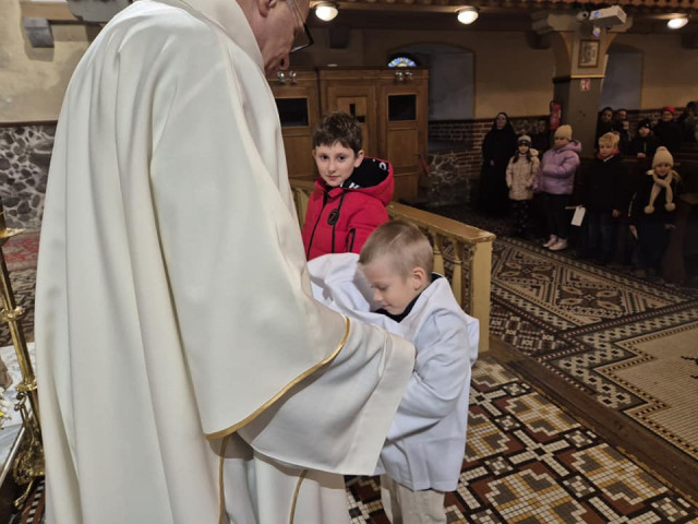  Błogosławieństwo nowych kandydatów na ministrantów / fot. xMP 