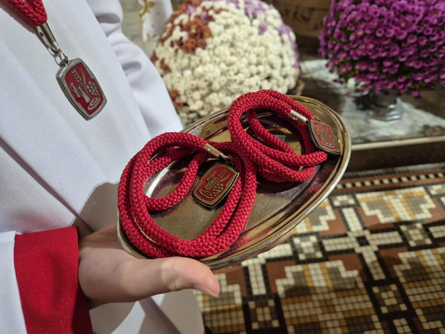 Błogosławieństwo nowych kandydatów na ministrantów