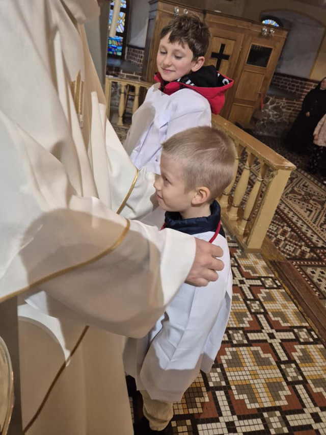  Błogosławieństwo nowych kandydatów na ministrantów / fot. xMP 