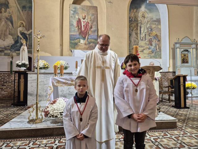  Błogosławieństwo nowych kandydatów na ministrantów / fot. xMP 