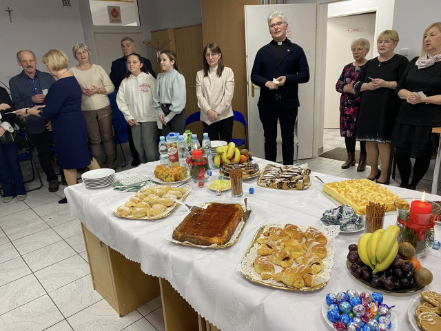  Opłatek w Stacji Opieki "CARITAS" 
