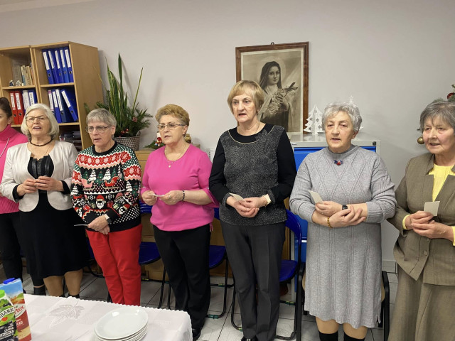 Opłatek w Stacji Opieki "CARITAS" 