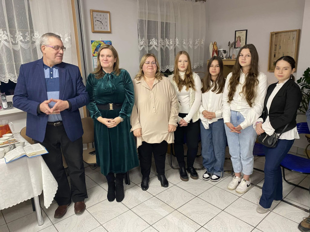  Opłatek w Stacji Opieki "CARITAS" 