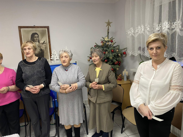  Opłatek w Stacji Opieki "CARITAS" 