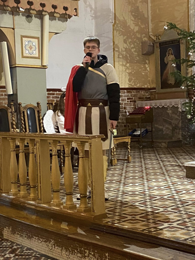  Jasełka w wykonaniu UTW i uczniów SP3 w Nidzicy 