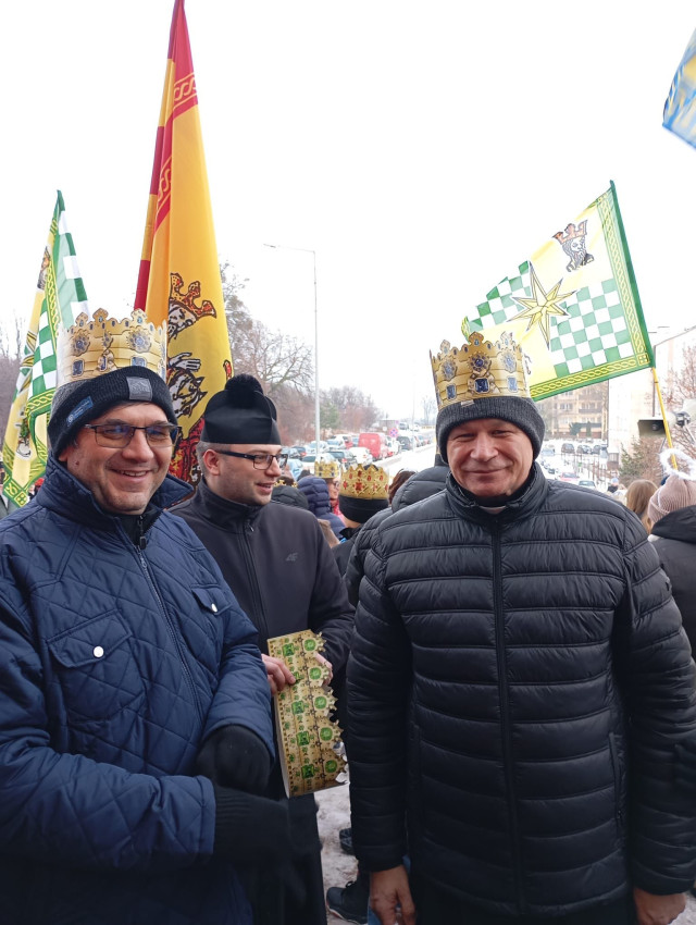  Nidzicki Orszak Trzech Króli w parafii Miłosierdzia Bożego w Nidzicy 