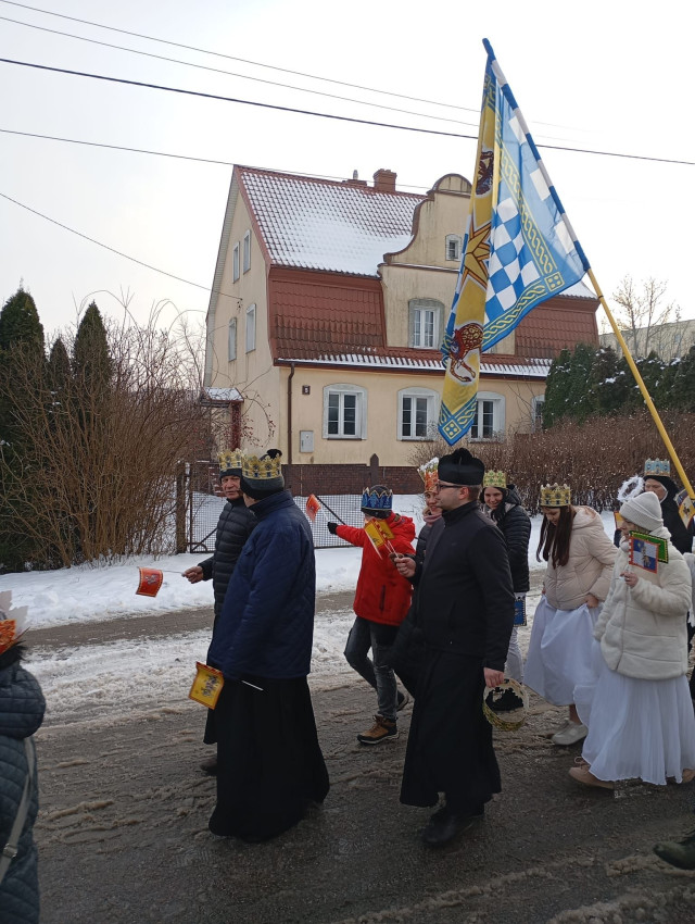  Nidzicki Orszak Trzech Króli w parafii Miłosierdzia Bożego w Nidzicy 