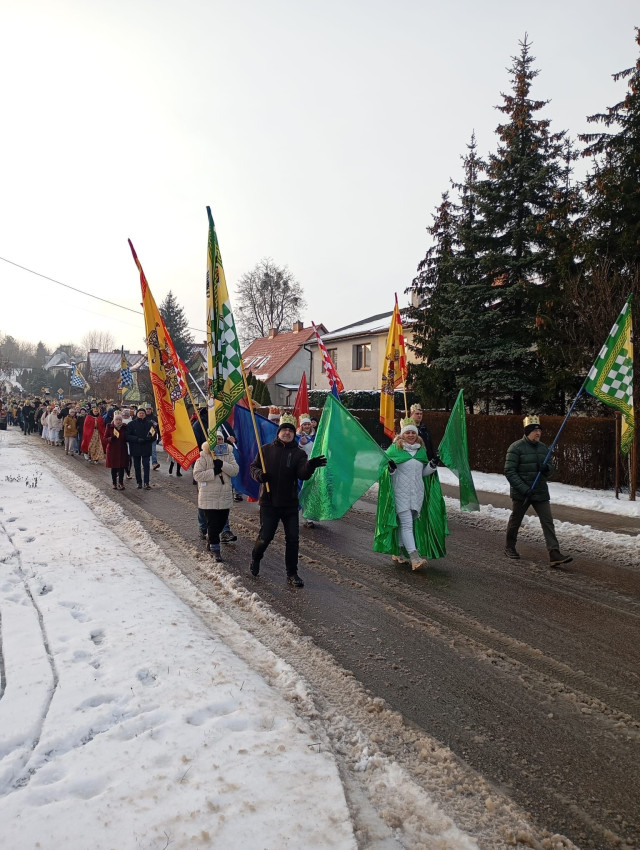 Nidzicki Orszak Trzech Króli w parafii Miłosierdzia Bożego w Nidzicy