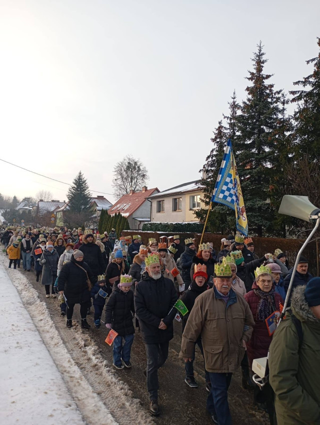  Nidzicki Orszak Trzech Króli w parafii Miłosierdzia Bożego w Nidzicy 