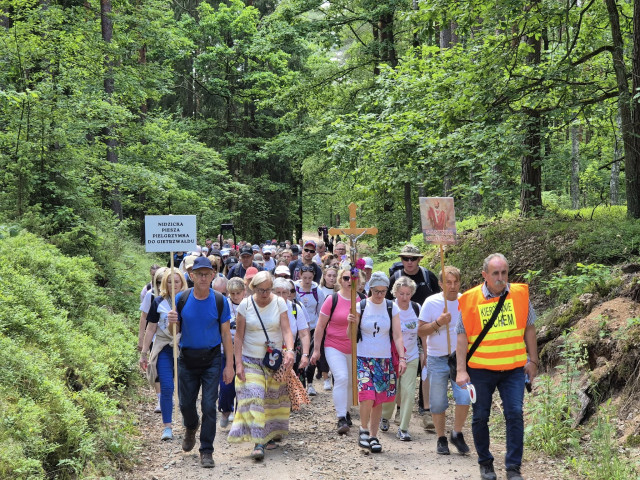  IV Nidzicka Piesza Pielgrzymka do Gietrzwałdu - "Pielgrzymi nadziei" 