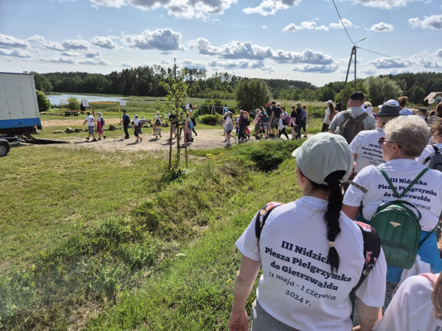  IV Nidzicka Piesza Pielgrzymka do Gietrzwałdu - "Pielgrzymi nadziei" 