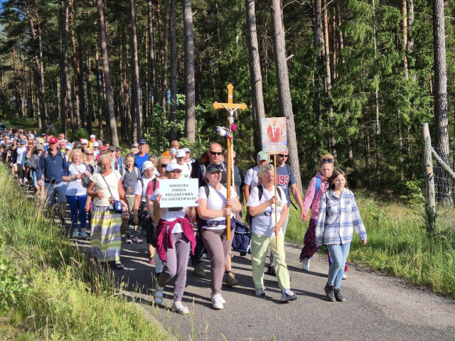  IV Nidzicka Piesza Pielgrzymka do Gietrzwałdu - "Pielgrzymi nadziei" 