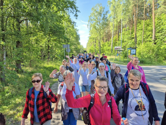 IV Nidzicka Piesza Pielgrzymka do Gietrzwałdu - "Pielgrzymi nadziei" 