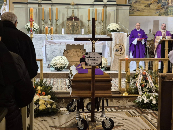  Pogrzeb śp. ks. prał. Walentego Bykowskiego 