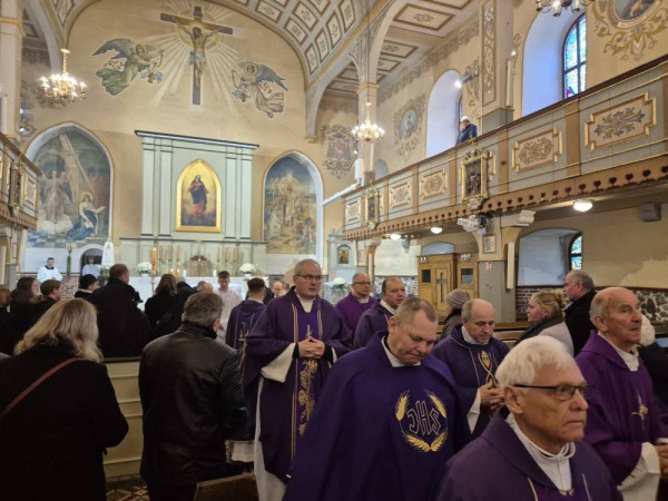  Pogrzeb śp. ks. prał. Walentego Bykowskiego 