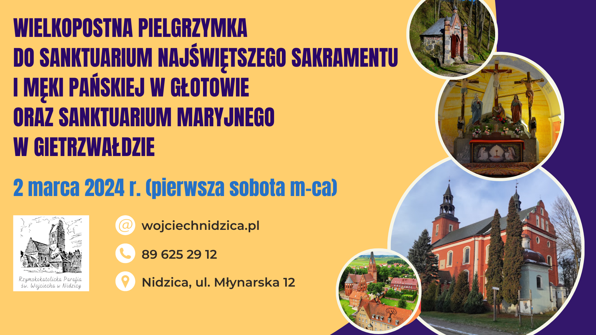 Pielgrzymka autokarowa do Głotowa i Gietrzwałdu
