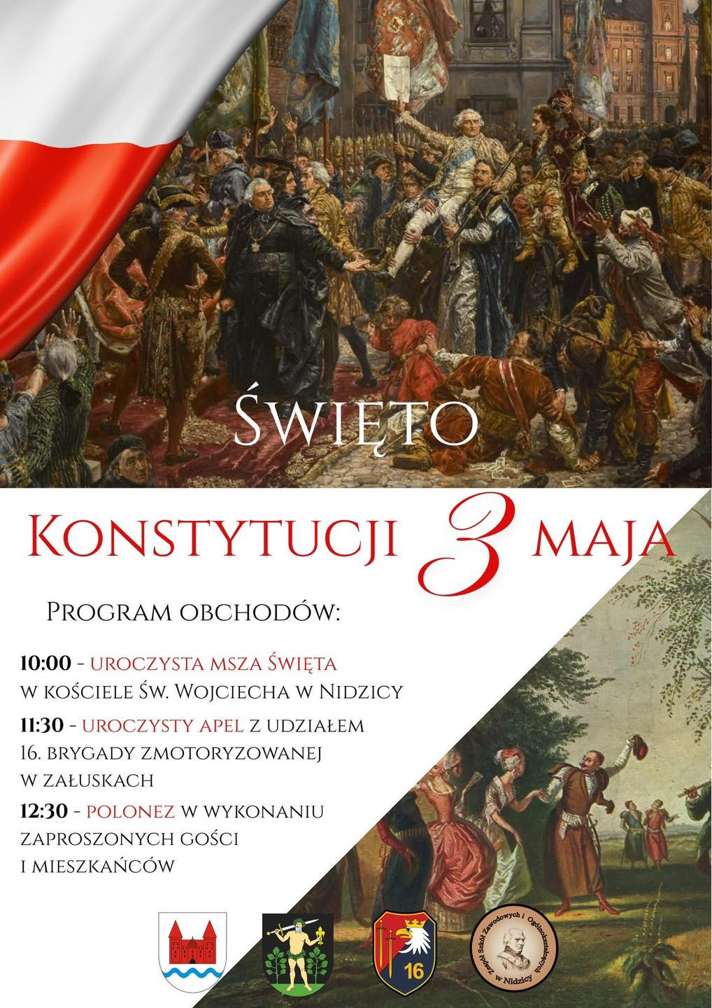 Obchody 234. rocznicy uchwalenia Konstytucji 3 Maja