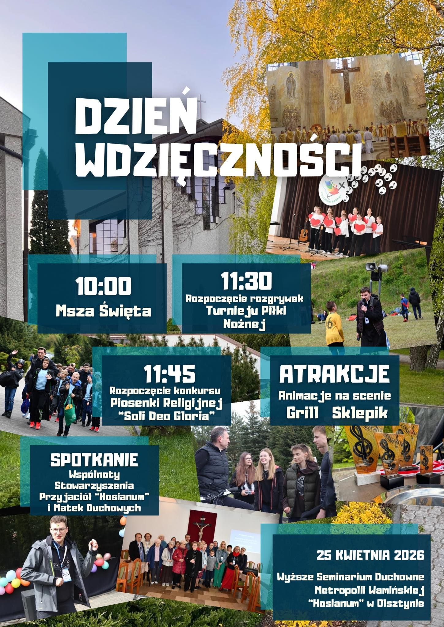 Dzień wdzięczności w WSD "Hosianum" w Olsztynie